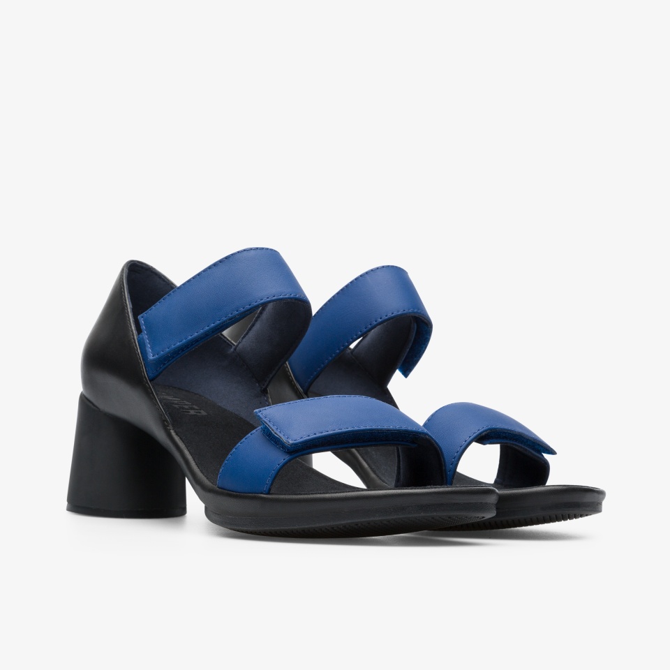 Zapatos de Tacon Camper Upright Mujer - Negras/Azules | Camper Online + 1726XANJF